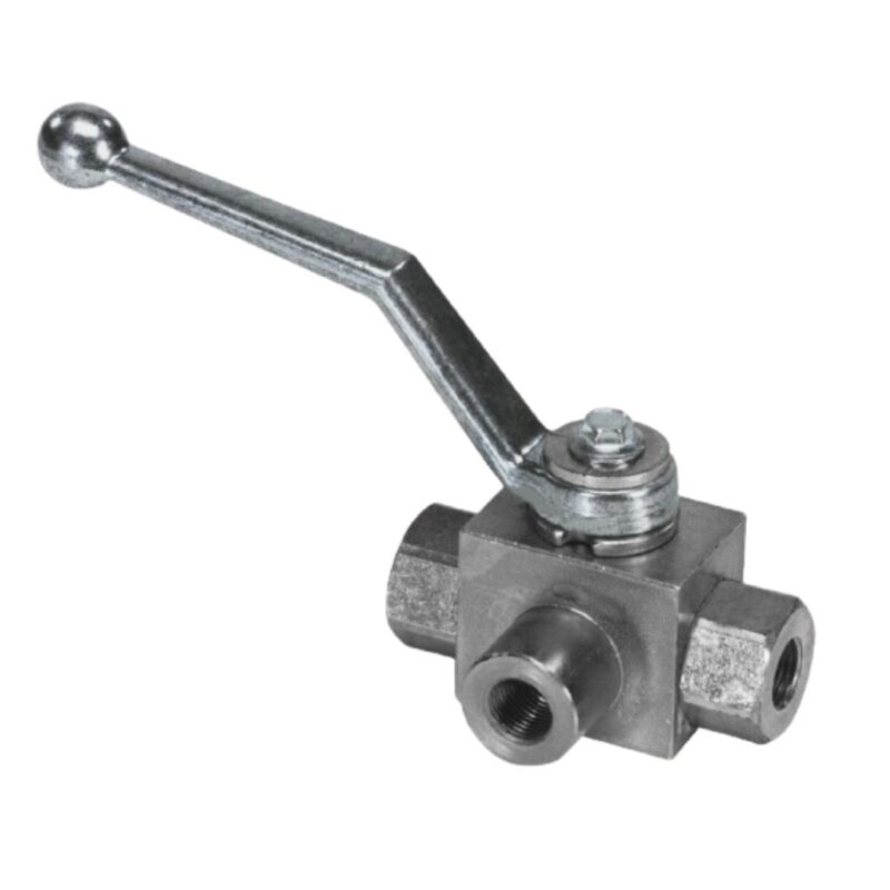 Válvula desviadora de caudal de 3 vías