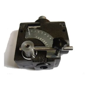 Válvula reguladora de caudal a palanca