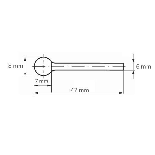 FRESA ZX P/ACERO HFD 0807.06