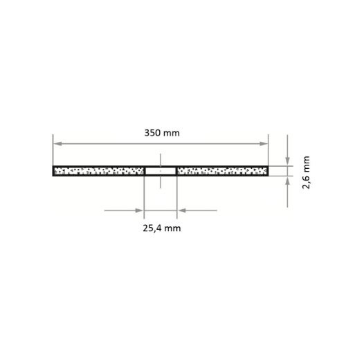 LUKAS DISCO CORTE METAL 14" X 2.6 mm