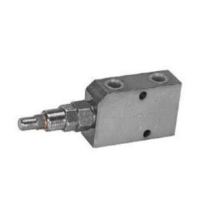 Válvula de control y bloqueo desc D/efecto