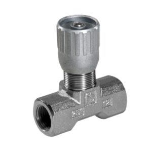 Válvula unidireccional tipo L